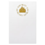 I love the city personalized stationery