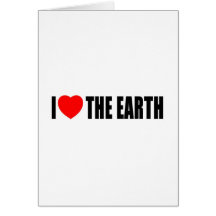 I Love The Earth Cards