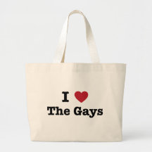 I Love The Gays Shirt Bag