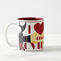 I Love the Movies Mug