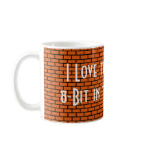 I Love the Smell of 8-Bit in the Morning, Orange Mug