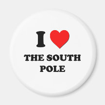 I love The South Pole Fridge Magnets