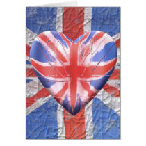 I Love the UK! Cards