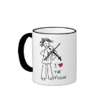 I Love The Violin Mug for the Violin Site Store