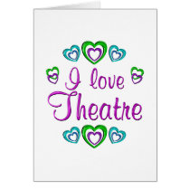 I Love Theatre cards