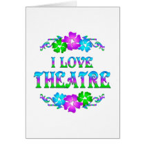 I LOVE THEATRE cards