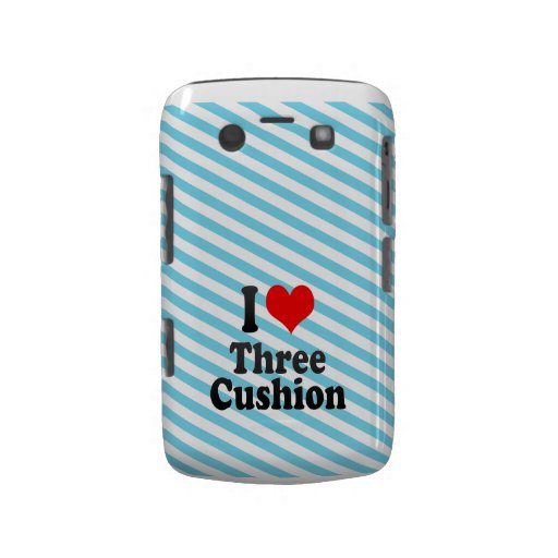 I love Three Cushion Case-Mate Blackberry Case