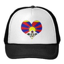 I Love Tibet Trucker Hats