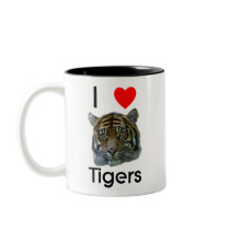 I love tigers Mug