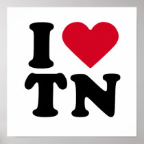 I LOVE TN POSTERS