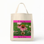 I love to bee in love tote bags