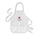 I love to cook with mommy! aprons