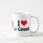 I Love to Count Mugs