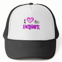 I Love to Dance Hats