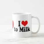 I Love to Milk Mug
