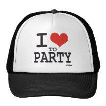 i love to party hat