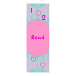 I Love to read bookmark Business Cards