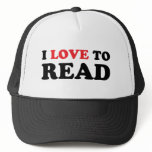 I Love To Read Hat