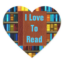 I Love To Read Stickers