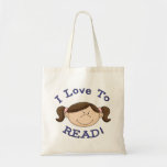 I Love to Read Tote Bag