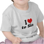 I Love to Sin Tee Shirts