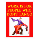 i love to tango custom letterhead