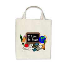 I Love To Teach Bags