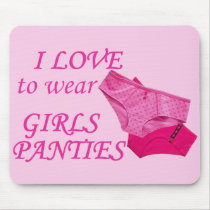I LOVE to wear GIRL'S PANTIES
