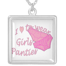 I love to wear Girls Panties - Pink