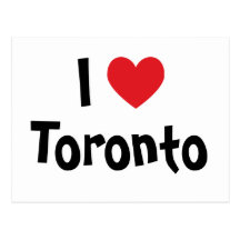I Love Toronto Post Cards