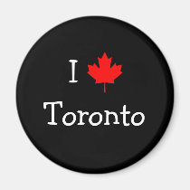 I Love Toronto magnets