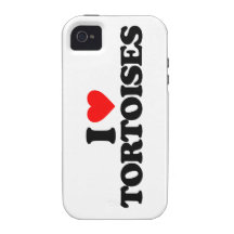 I LOVE TORTOISES VIBE iPhone 4 CASES