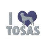 I Love Tosas Embroidered Shirt (T-Shirt) embroidered shirts