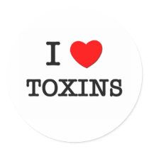 I Love Toxins Sticker