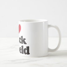 I Love Track and Field Mug
