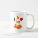 I Love Traffic Cones Mug