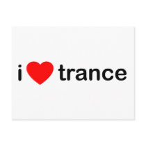 I Love Trance Post Cards