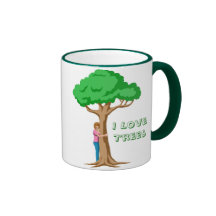 I Love Trees Mug