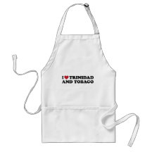 I Love Trinidad and Tobago Aprons