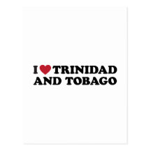 I Love Trinidad and Tobago Post Card