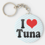I Love Tuna Keychain