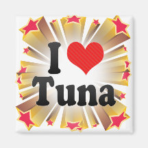 I Love Tuna Magnets
