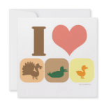 I Love Turducken! invitations
