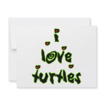 I Love Turtles