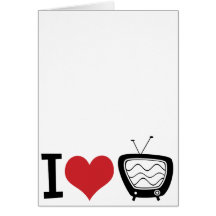 I Love TV Card