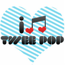 I Love Twee Pop Acrylic Cut Outs