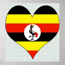 I Love Uganda Posters