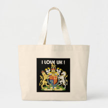 I LOVE UK-DESGN 1 FROM 933958STORE CANVAS BAGS