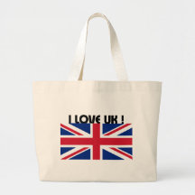 I LOVE UK-DESGN 2 FROM 933958STORE CANVAS BAG