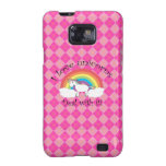 I love unicorns Deal with it! Samsung Galaxy S2 Covers